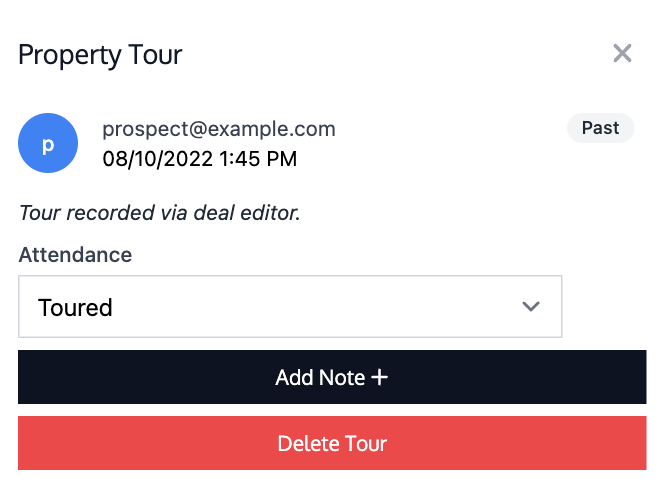 edit property tour details example